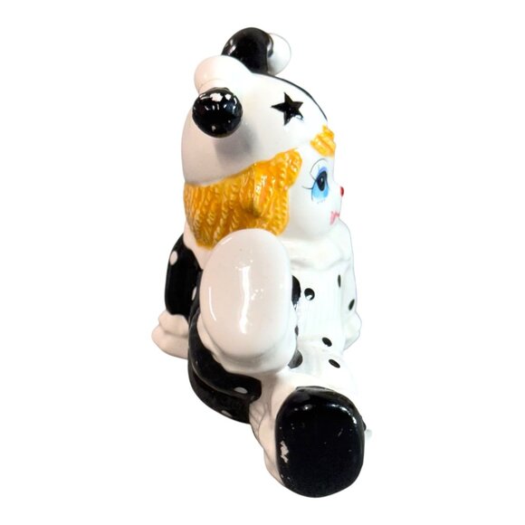 Star & Moon Harlequin Jester Piggy Bank Canada by Giftcraft Vintage 1980s Lot 2 - Picture 11 of 16